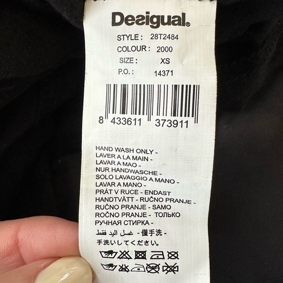 Desigual Addie Printed Embroidered Tunic Top - Picture 14 of 15